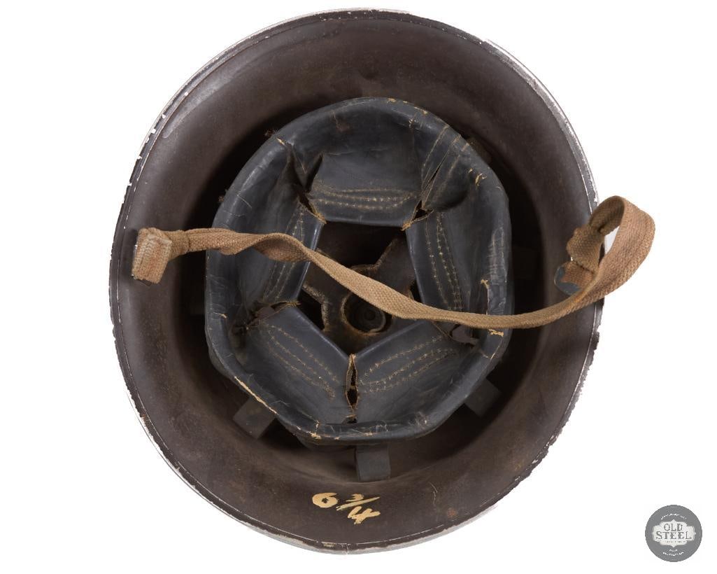 British Mk IV WWII Helmet Size 6-3/4 - 1945 - 5