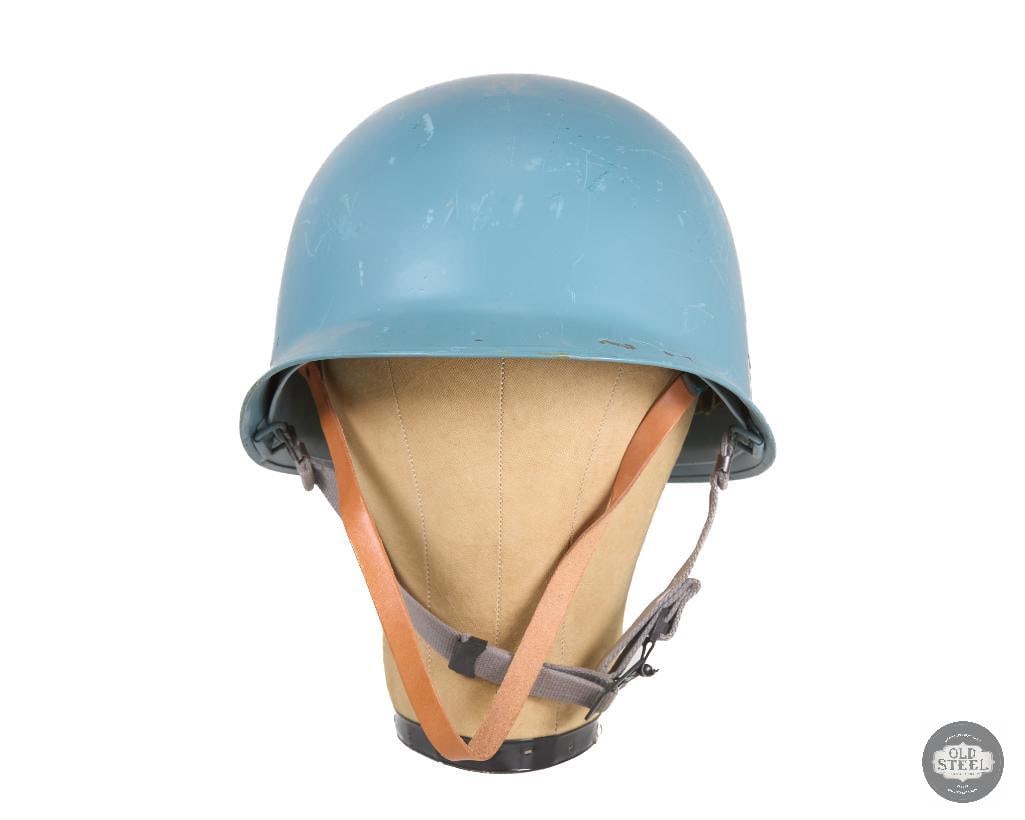 Belgium M51 Helmet with Blue Plastic Liner - 2