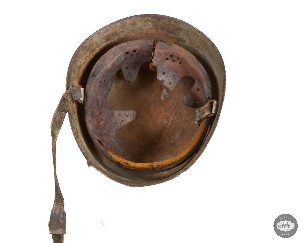 Italian M33 Helmet WWII No Liner - 5