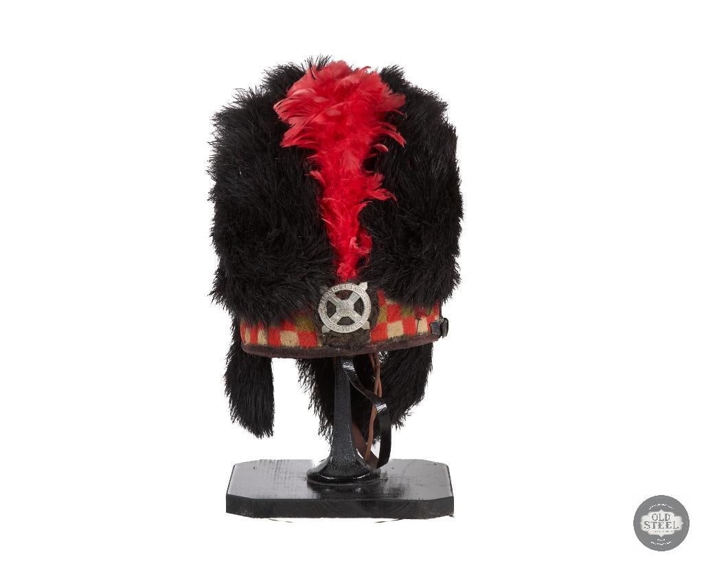 Scottish Highland Regimental Bonnet with Stand - 2