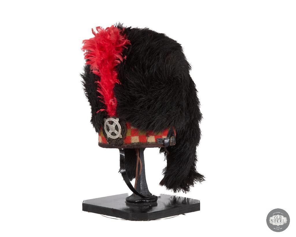 Scottish Highland Regimental Bonnet with Stand - 3