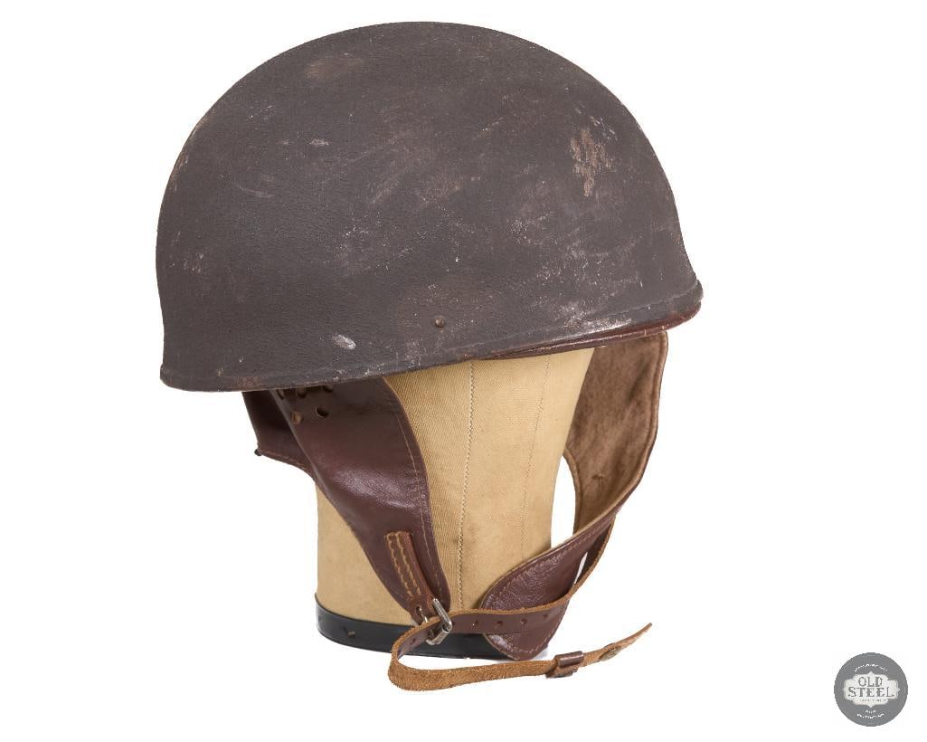 British MK I Dispatch Rider Motorcycle Helmet WWII (1 of 5)