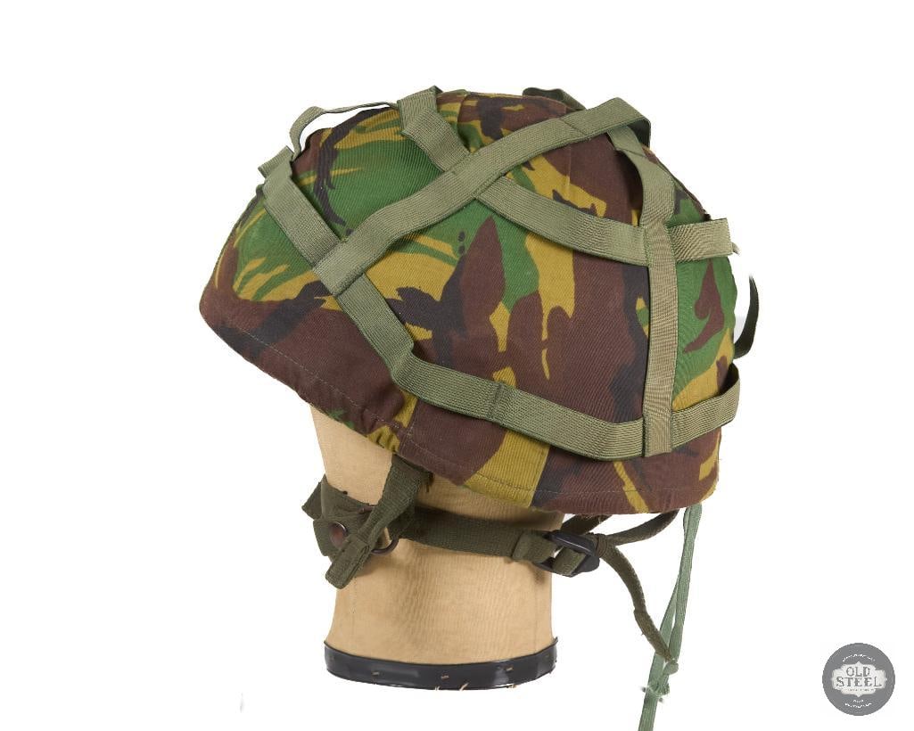 British MK6 Combat Helmet 1987 with DPM Camo Cover - Cronshaw - 4