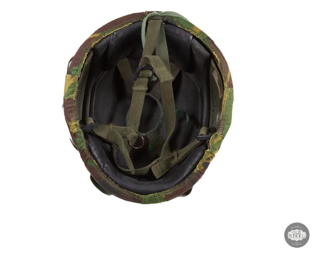 British MK6 Combat Helmet 1987 with DPM Camo Cover - Cronshaw - 5