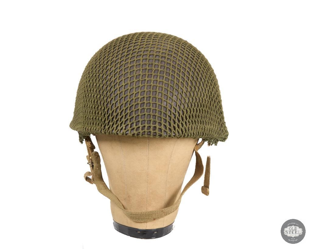 British MKI Helmet with Net Cover - 2