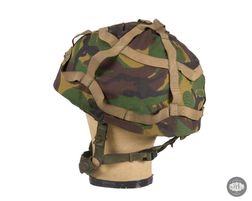 British MK6 Combat Helmet 1986 with DPM Camo Cover - 5