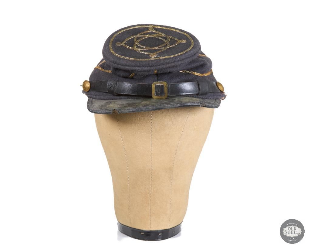 Confederate Lieutenant Kepi Cap US Civil War - 2
