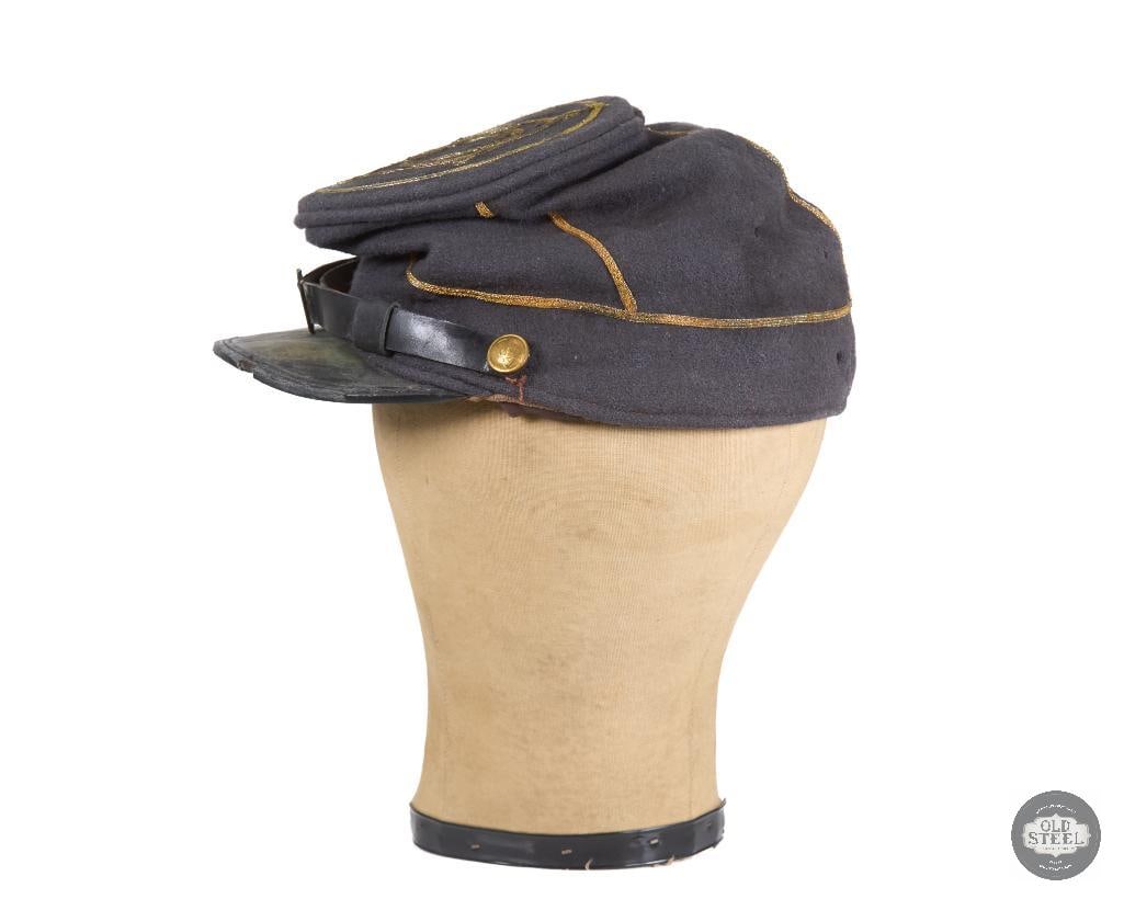 Confederate Lieutenant Kepi Cap US Civil War - 4