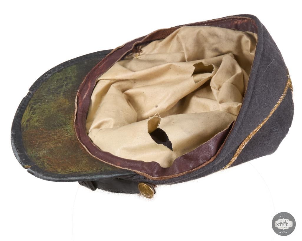 Confederate Lieutenant Kepi Cap US Civil War - 5