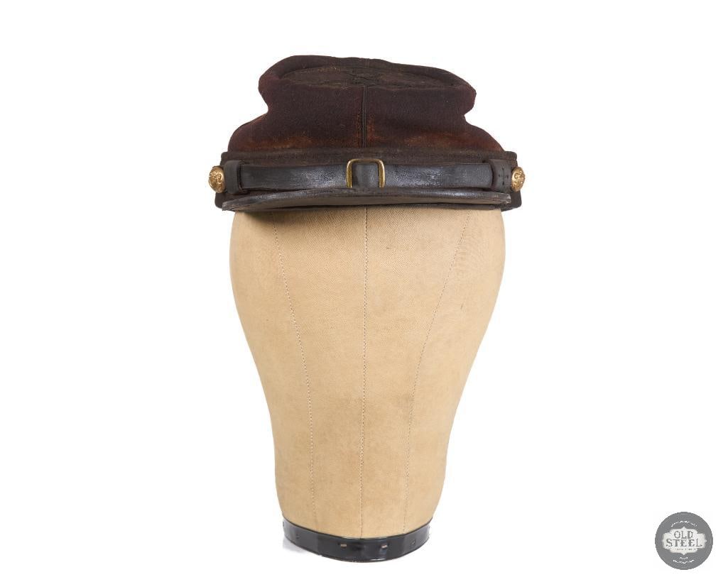 Original Civil War Massachusetts Militia Kepi Cap - 2