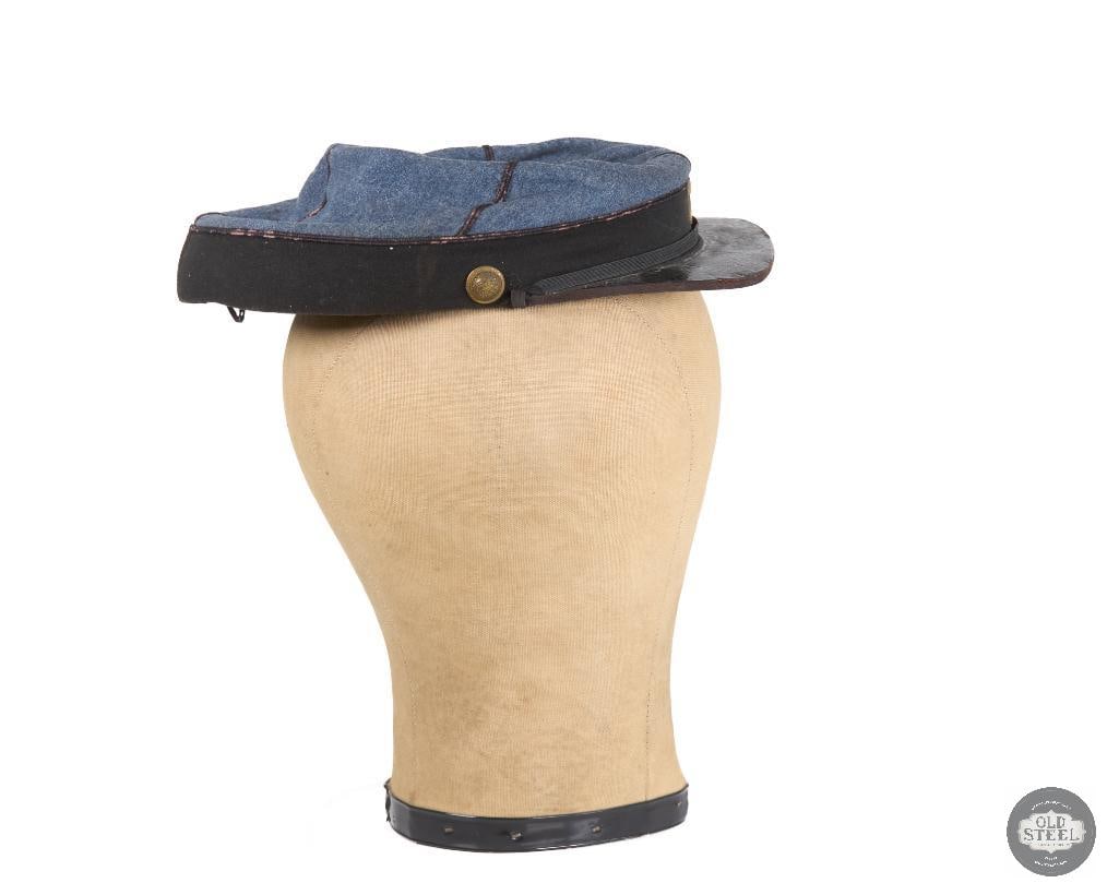 Original US Civil War New York 7th Regiment Kepi Cap - 3