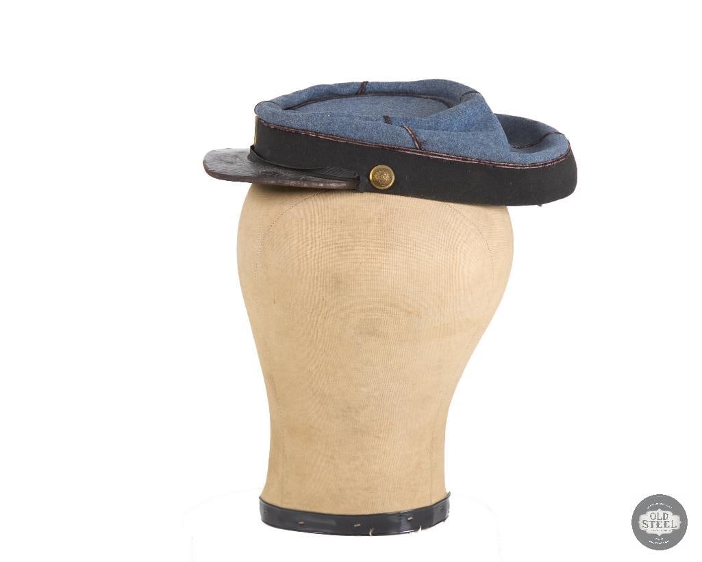 Original US Civil War New York 7th Regiment Kepi Cap - 4