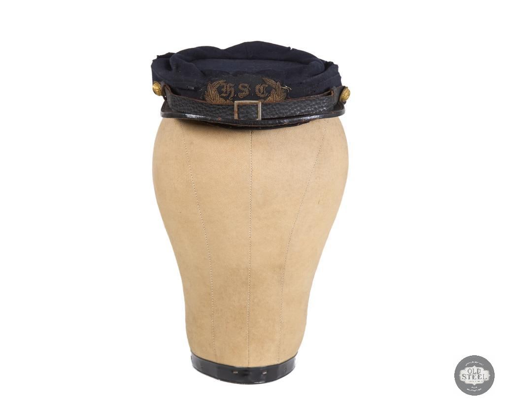 Original Civil War Union Horatio Seymour Cavalry Kepi - 2