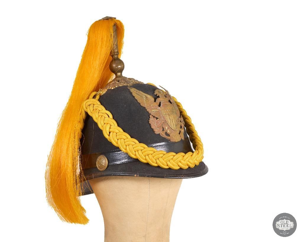 US Spanish American War Cavalry Officer's Pattern 1881 Helmet (1 of 6)
