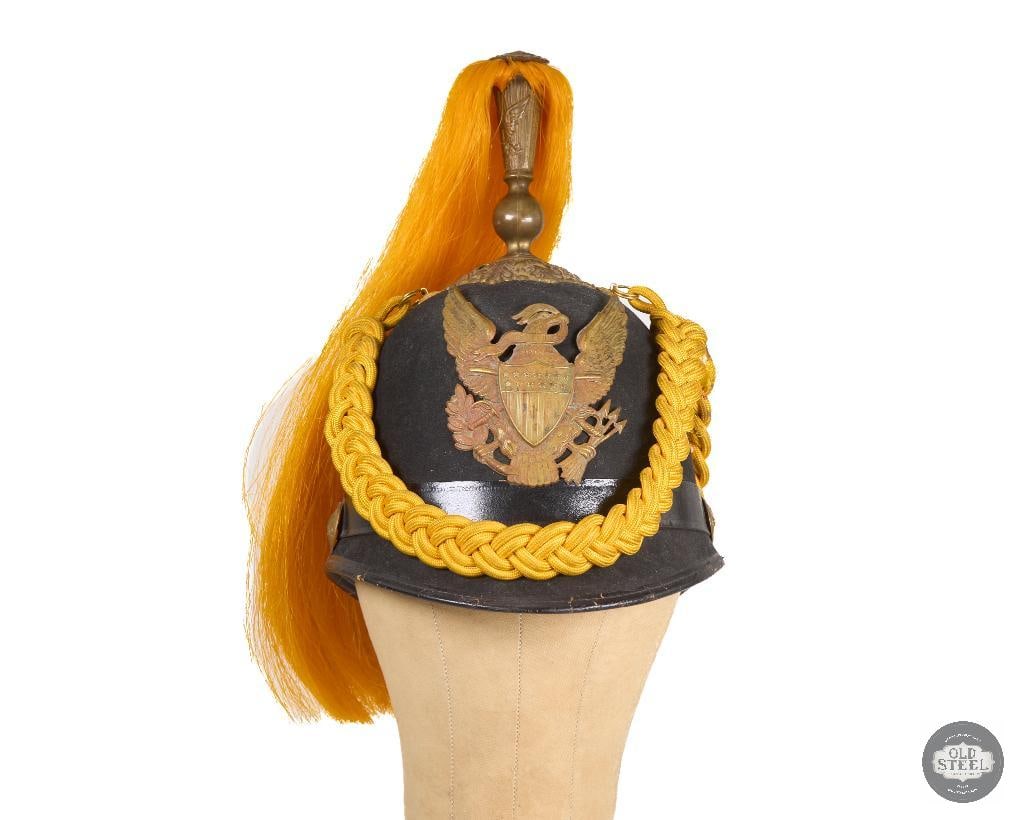 US Spanish American War Cavalry Officer's Pattern 1881 Helmet - 2