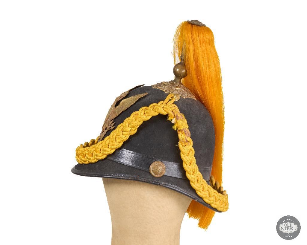US Spanish American War Cavalry Officer's Pattern 1881 Helmet - 4