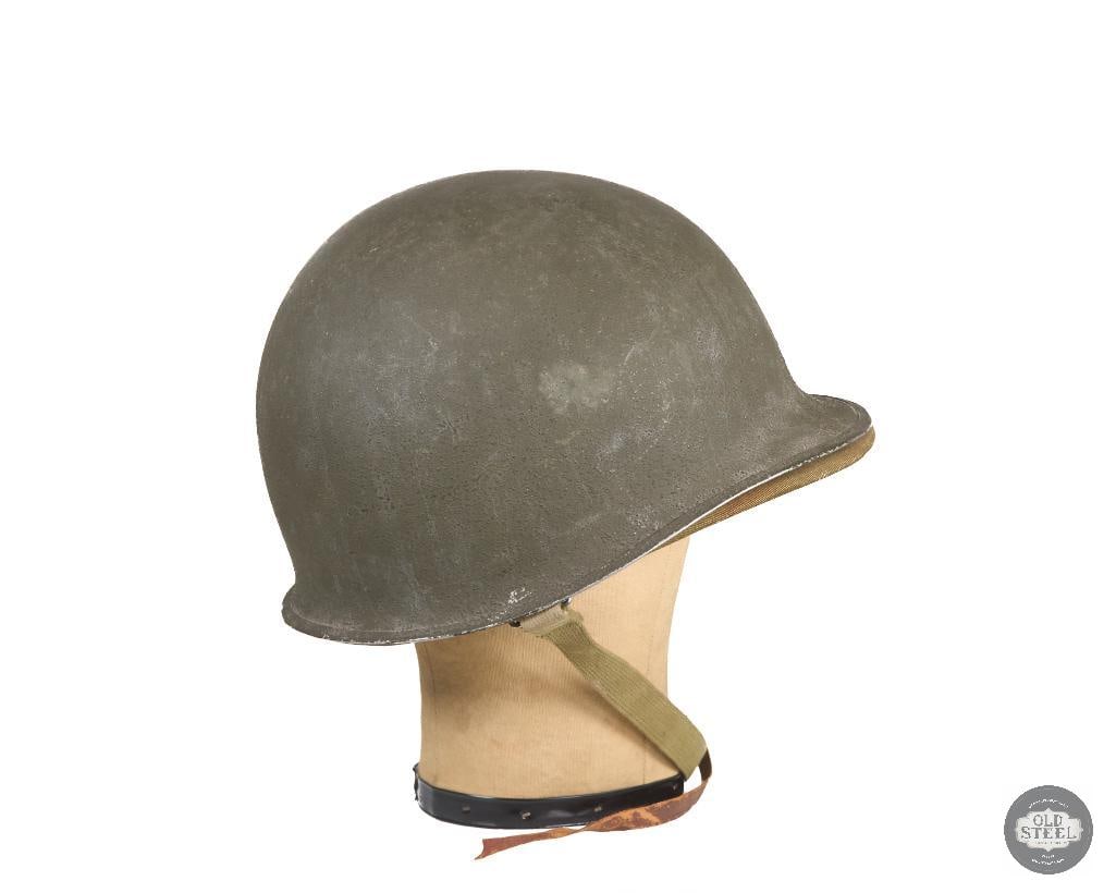 RARE US M1 Hawley Helmet WWII - 3