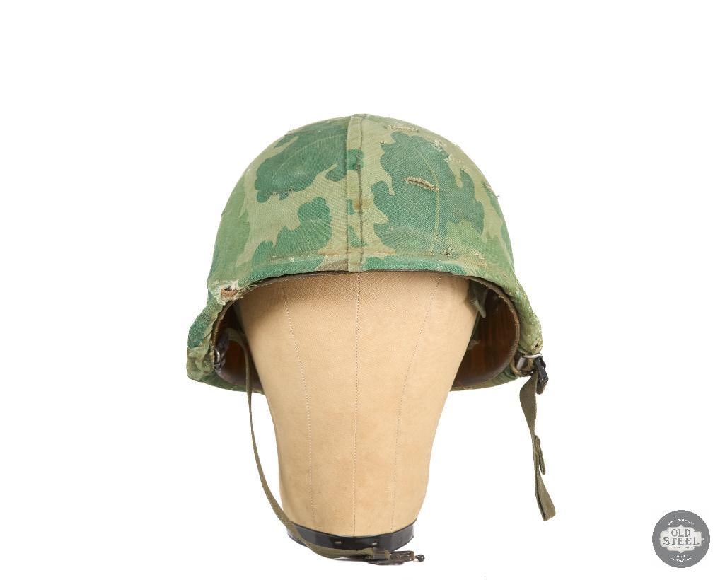 US M1 Helmet Vietnam War with Cover - 2