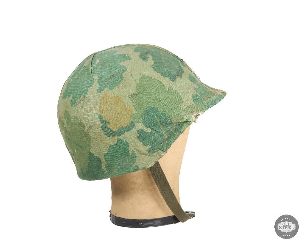 US M1 Helmet Vietnam War with Cover - 3