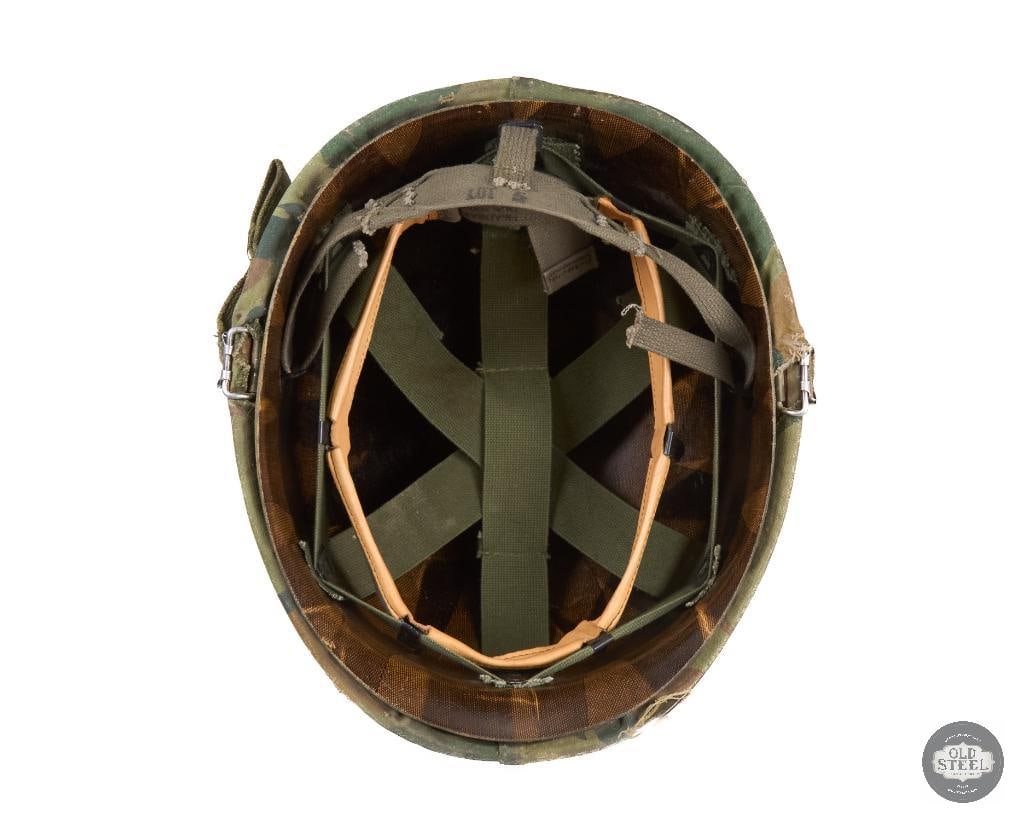 Operation Golden Saber US M1 Vietnam War Helmet with Cover - 9