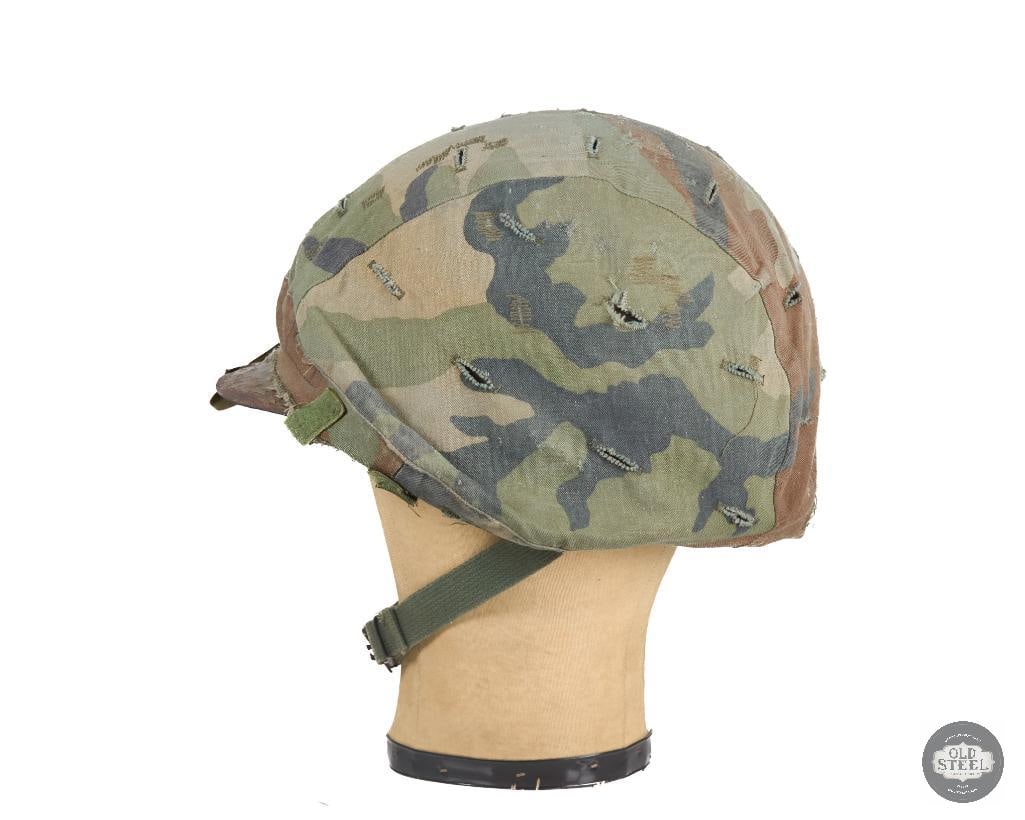 US M1 Helmet with Woodland Cover and Westinghouse Liner - 4