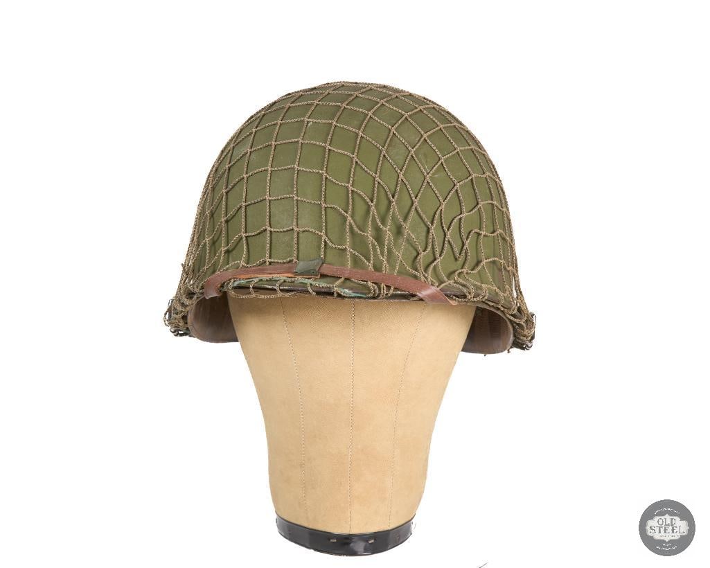 US M1 Helmet WWII With Netting Cover - 2