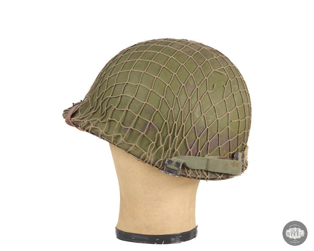 US M1 Helmet WWII With Netting Cover - 4