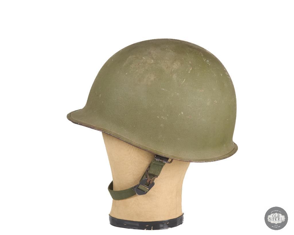 US M1 Vietnam War Era Helmet with 91st Training Division Painted Liner - 4