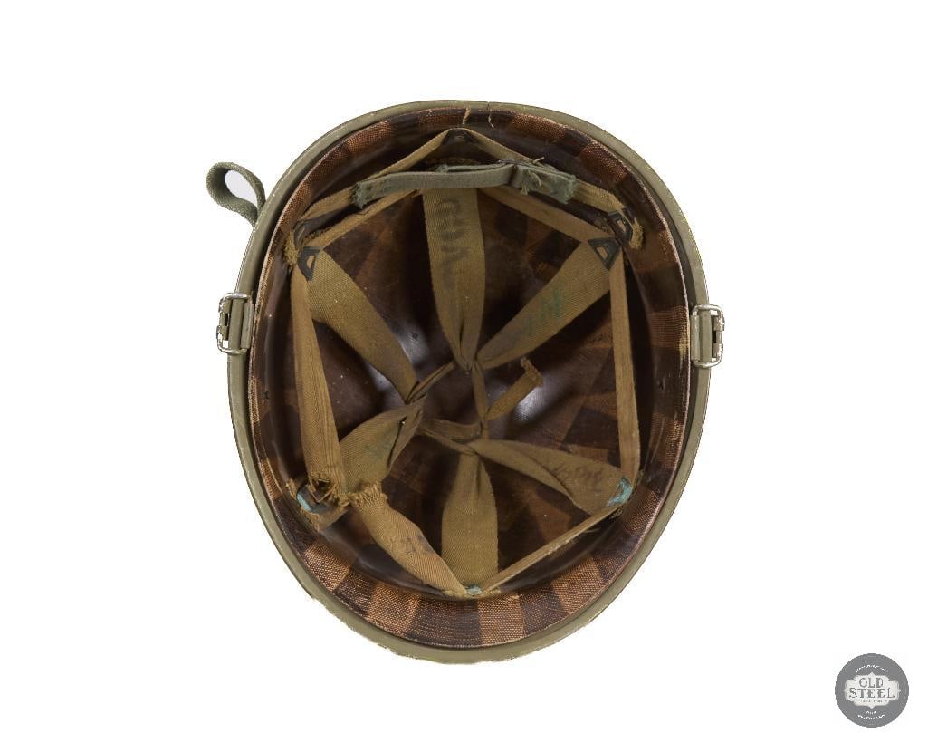US M1 Army Helmet WWII with Westinghouse Liner - 5