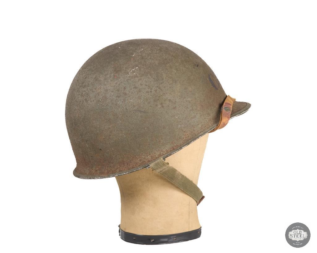 US M1 WWII Helmet with Seaman Paper Co Liner - 3