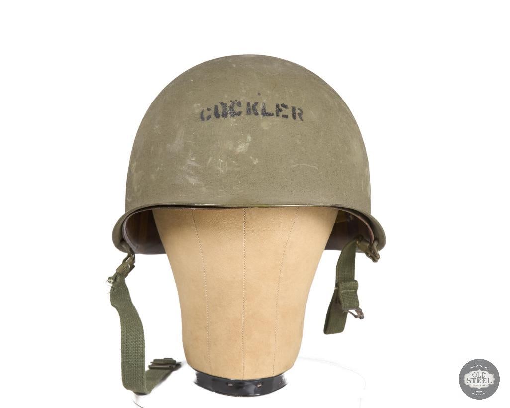 US M1 Helmet WWII Westinghouse Liner Cotton Suspension - 2