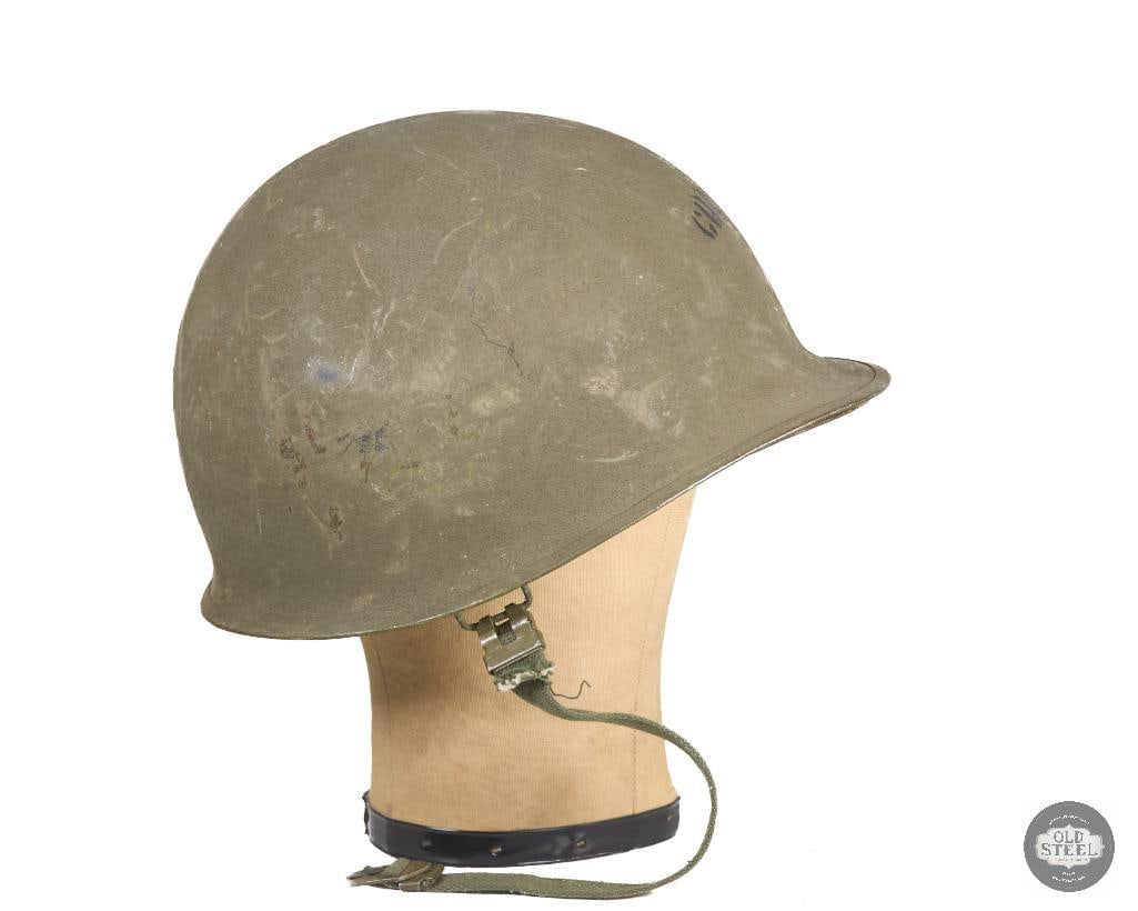 US M1 Helmet WWII Westinghouse Liner Cotton Suspension - 3