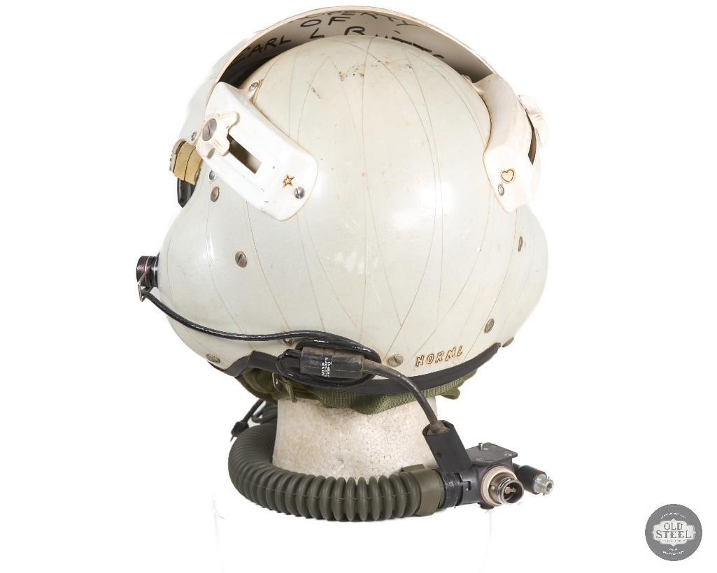 USAF Vietnam War APH 6 Flight Helmet with Oxygen Mask and Sonex Ears - 6