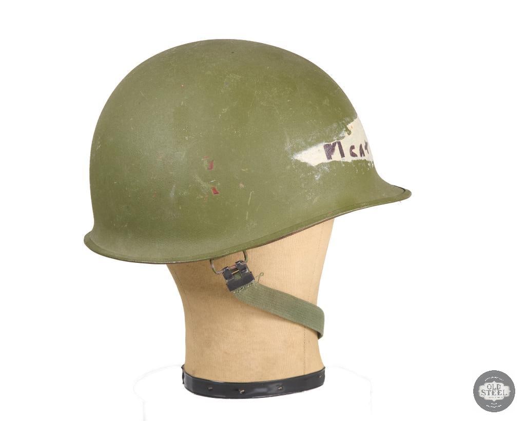 US M1 Helmet Korean War with Firestone Liner - 3