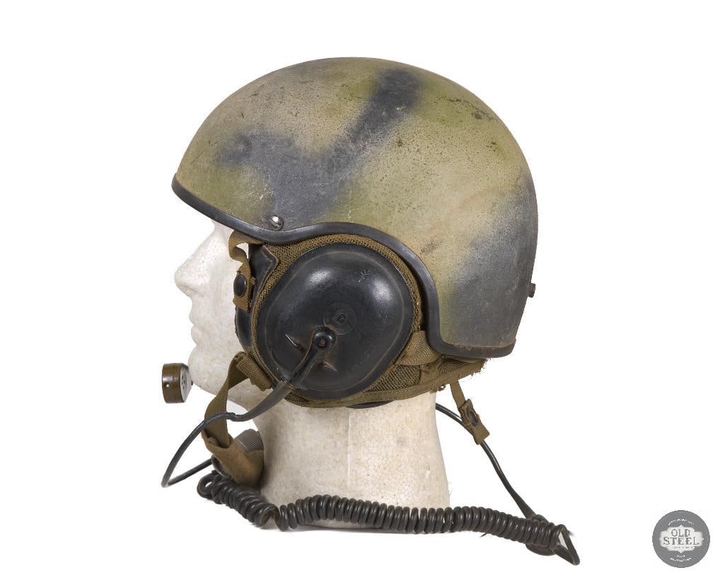 US CVC DH-132 Combat Vehicle Crew Tanker's Helmet Vietnam War Era - 4