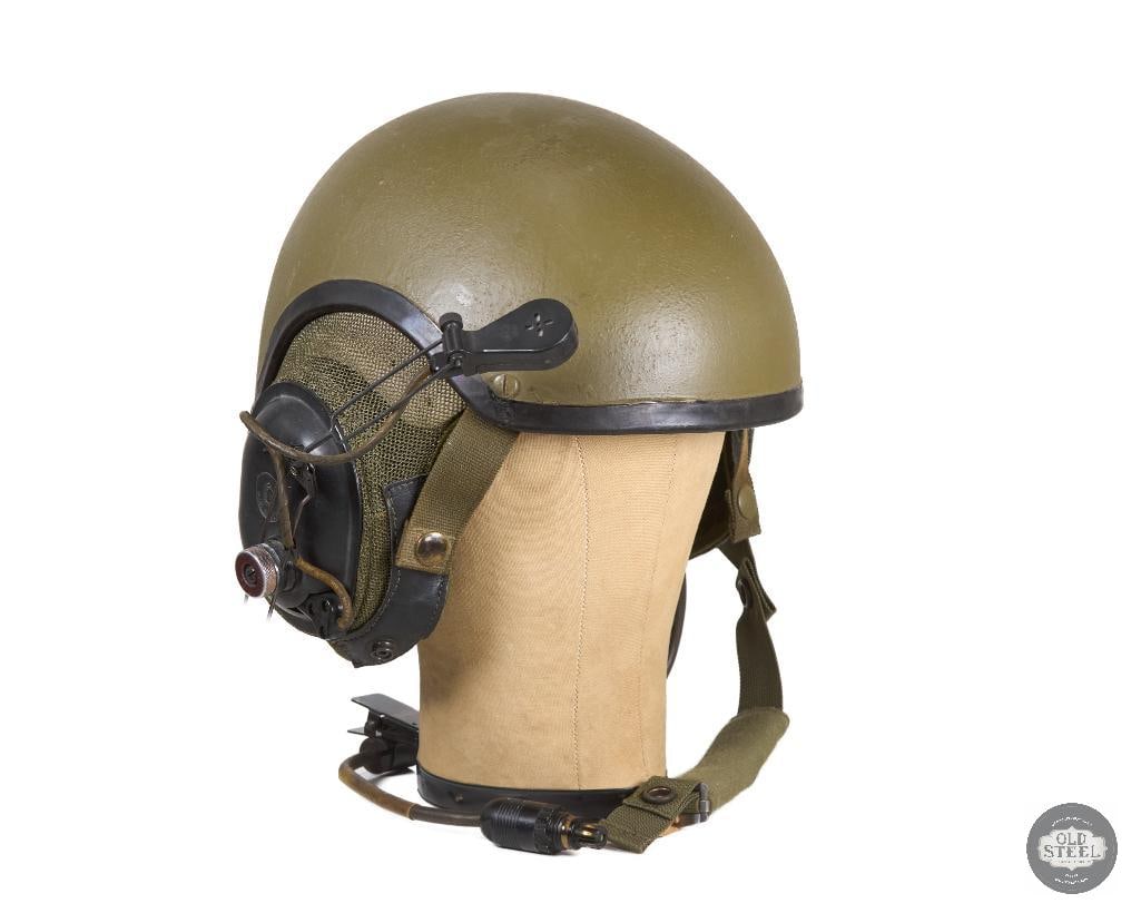 US CVC DH-132 Cold War Era Combat Vehicle Crewman's Helmet (1 of 5)