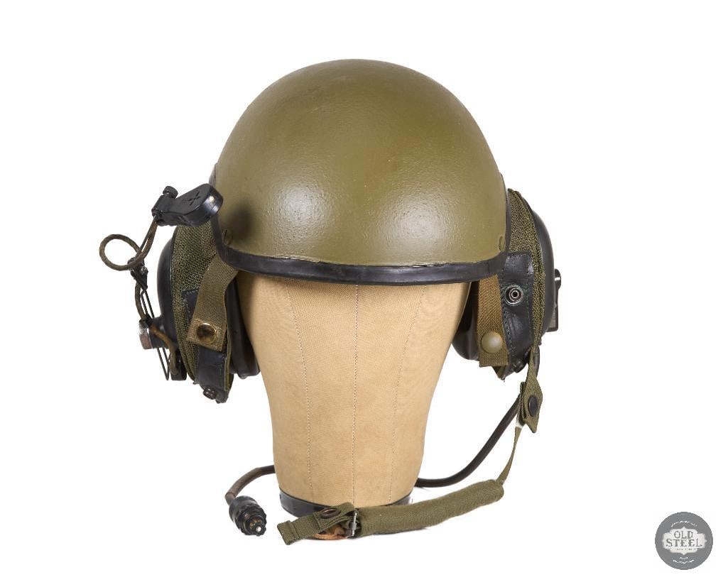 US CVC DH-132 Cold War Era Combat Vehicle Crewman's Helmet - 2