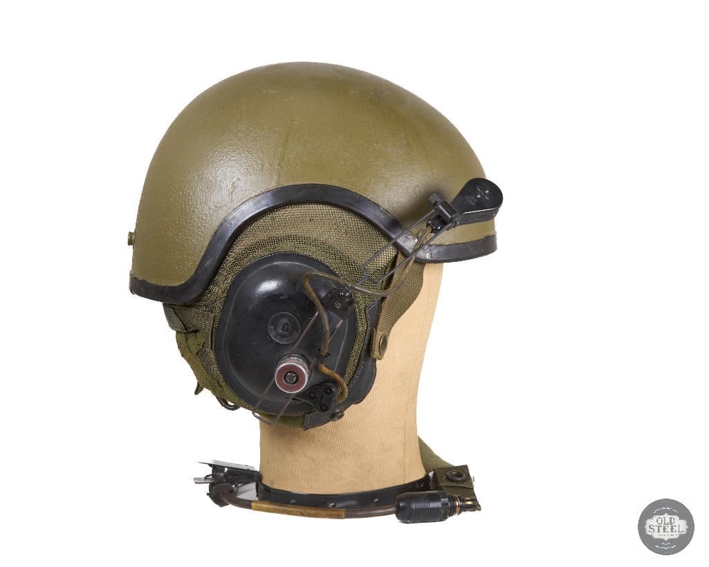 US CVC DH-132 Cold War Era Combat Vehicle Crewman's Helmet - 3