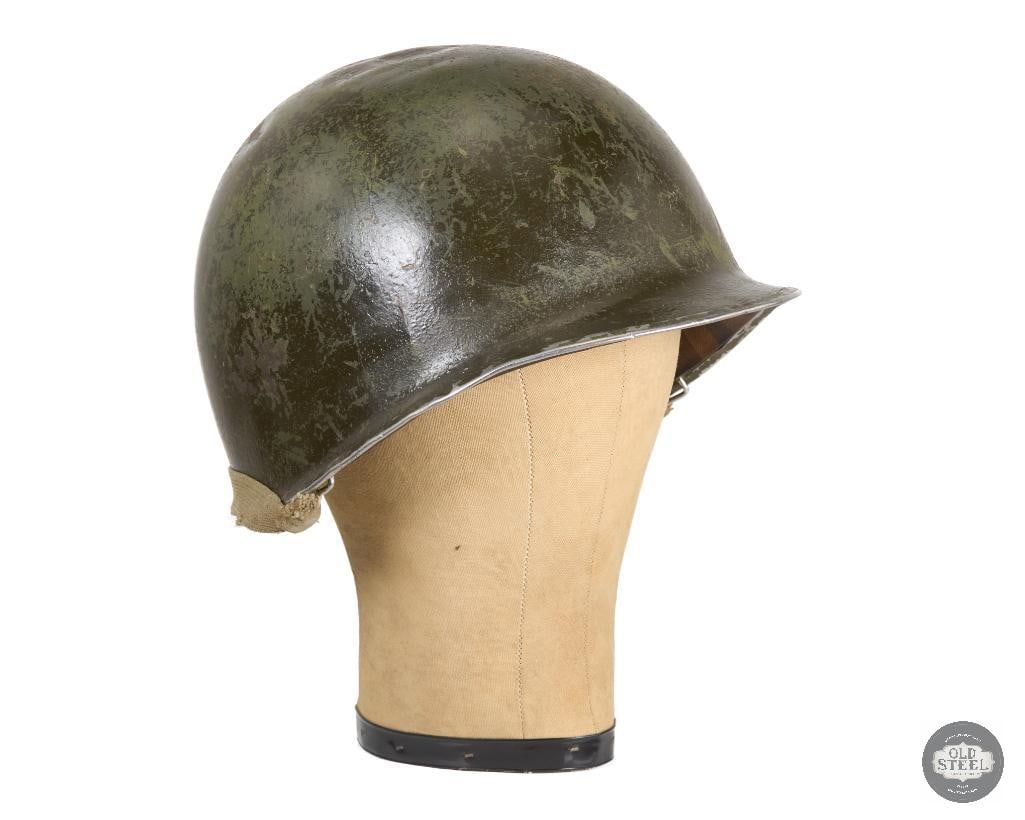 US M1 Helmet WWII Fixed Bale Shell and Firestone Liner (1 of 5)