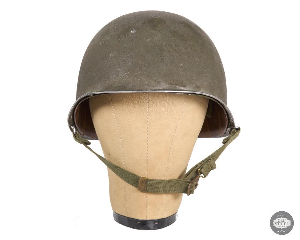 US M1 Helmet Korean War with CAPAC Liner - 4