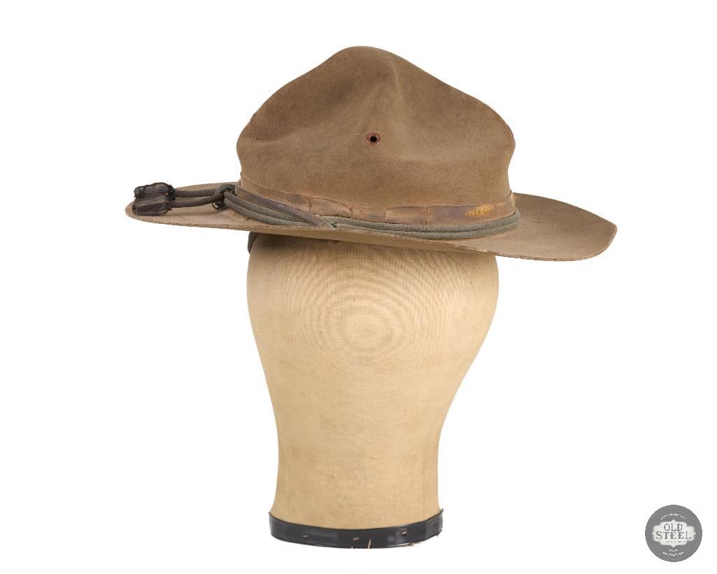 US WWI Officer's Campaign Hat Hardie and Caudle - 3