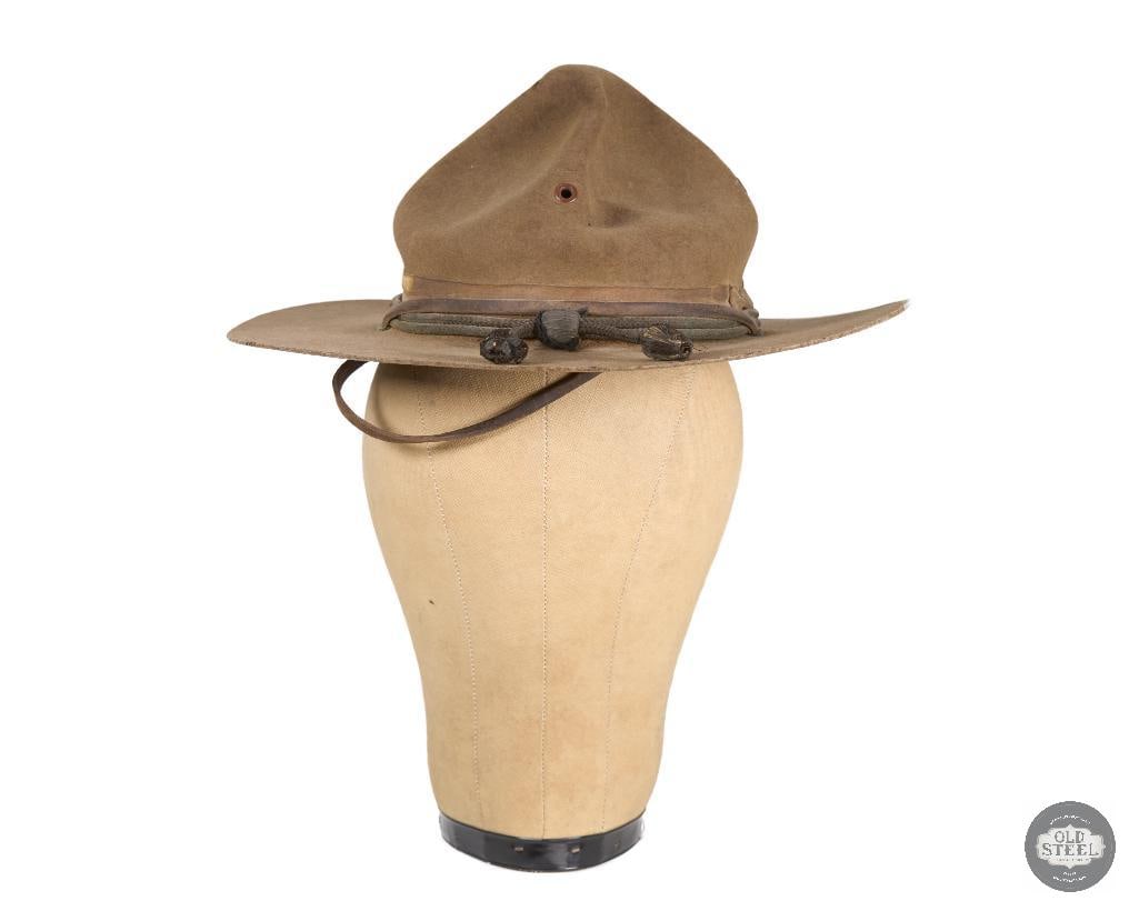 US WWI Officer's Campaign Hat Hardie and Caudle - 4