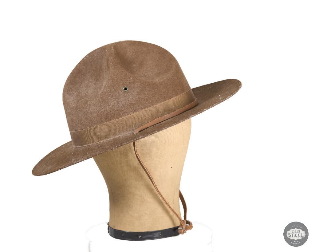 US Army Campaign Hat 1944 WWII - 2