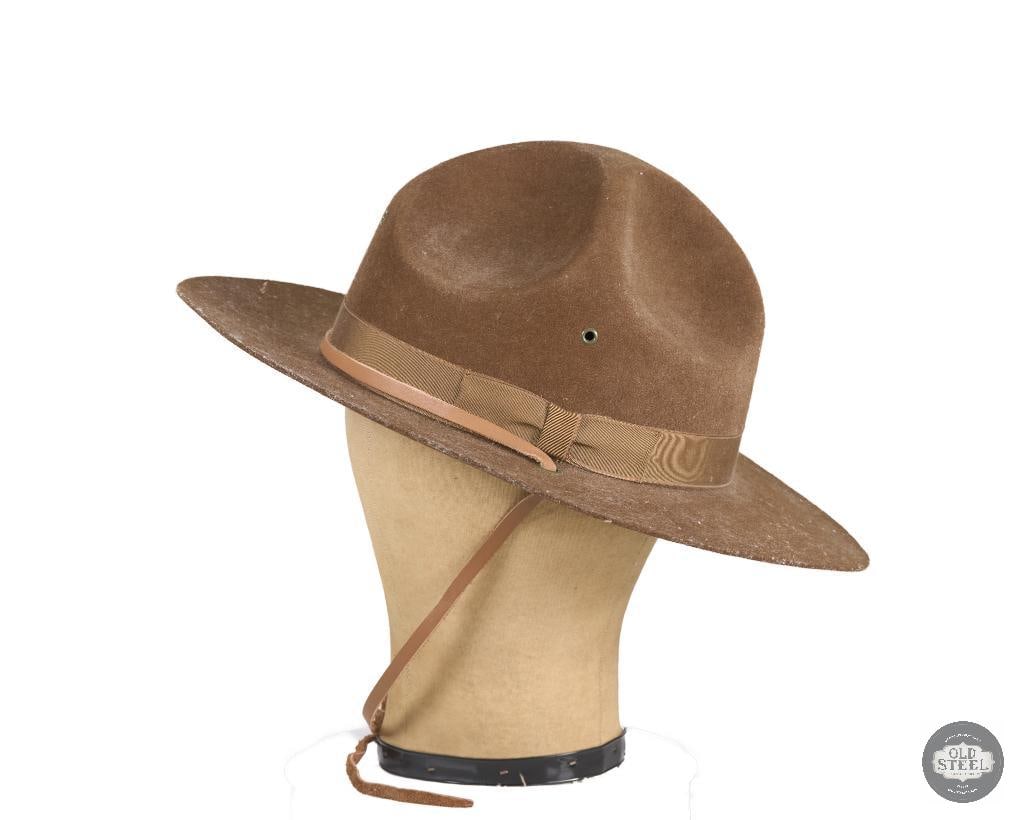 US Army Campaign Hat 1944 WWII - 3