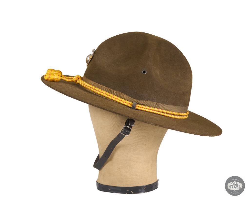 USMC Officer Stetson Campaign Hat - 7-3/8 - 3