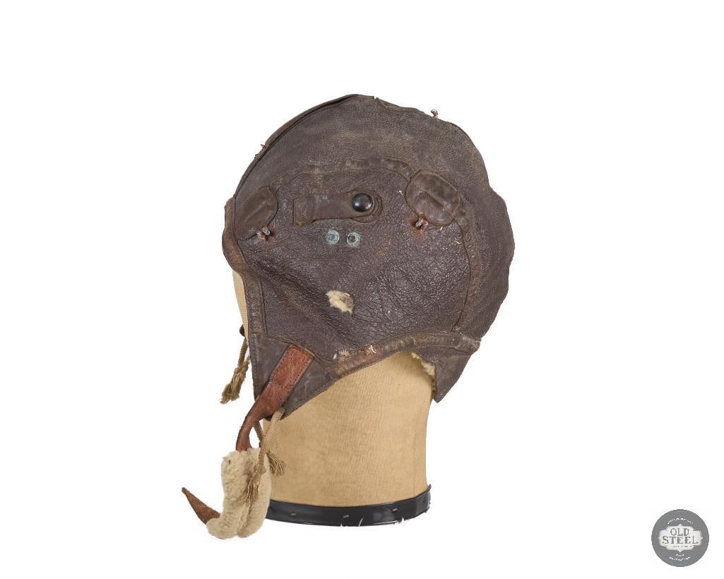 US WWII B-6 Winter Flight Helmet - 3