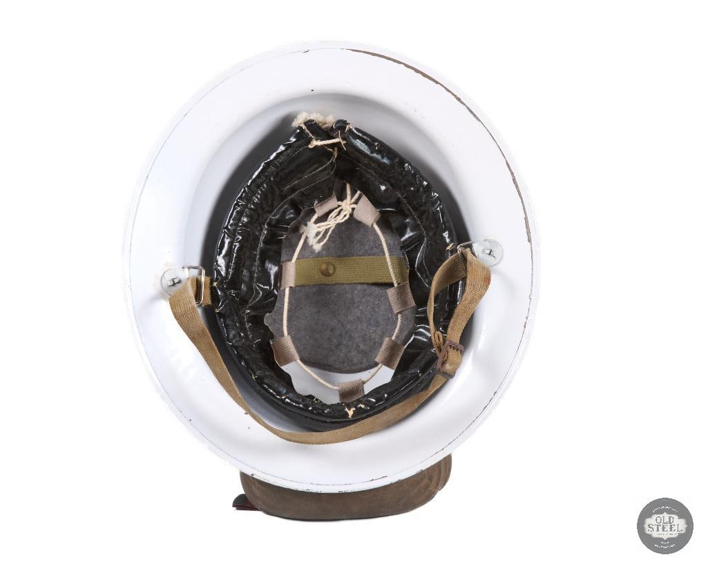 US Civil Defense Marked British Mk I Helmet WWII - 5