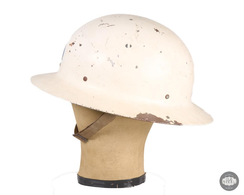 US Civil Defense Steel Helmet - WWII - 3