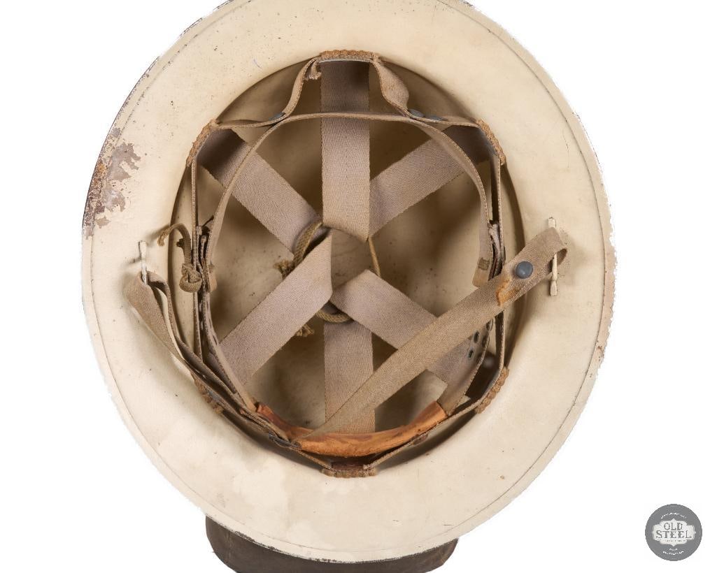 US Civil Defense Steel Helmet - WWII - 5