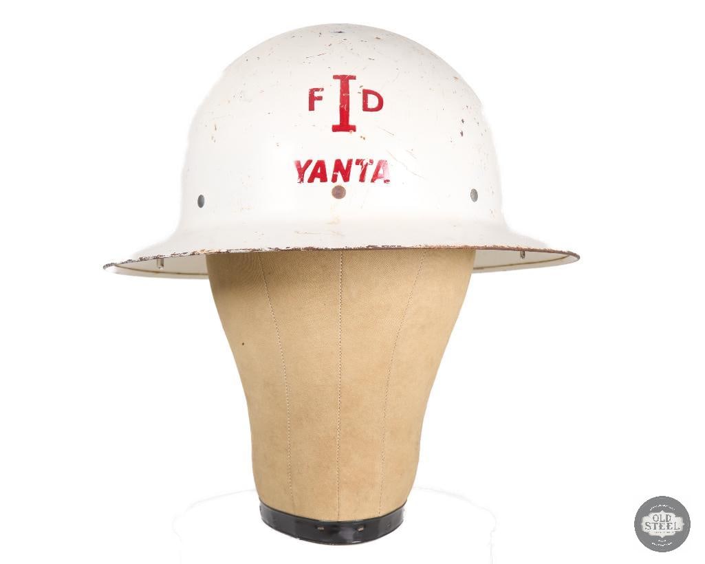 US Property Marked WWII Office of Civil Defense Helmet McDonald Co. - 4